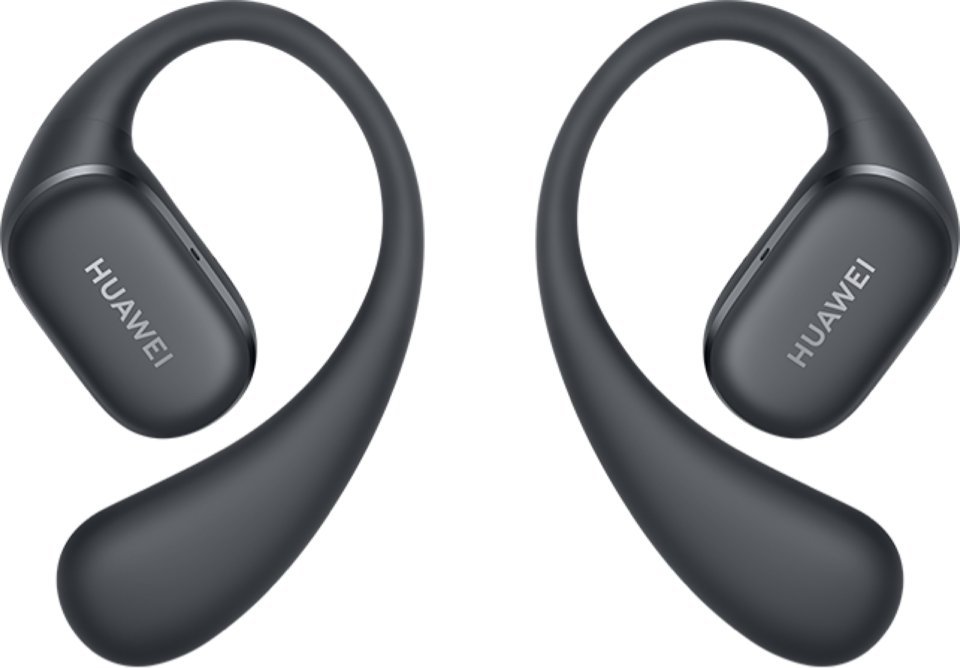 Kufje Huawei FreeArc, me kabllo dhe Bluetooth, USB Type C, të zeza