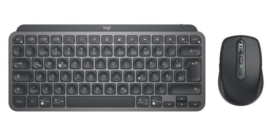 Сет тастатура и глушец Logitech MX Keys Mini Combo, USB-C, сива