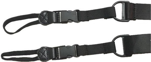 Rrip shpatulle 4smarts Universal Shoulder Strap, për Grip Case, i rregullueshëm, i zi