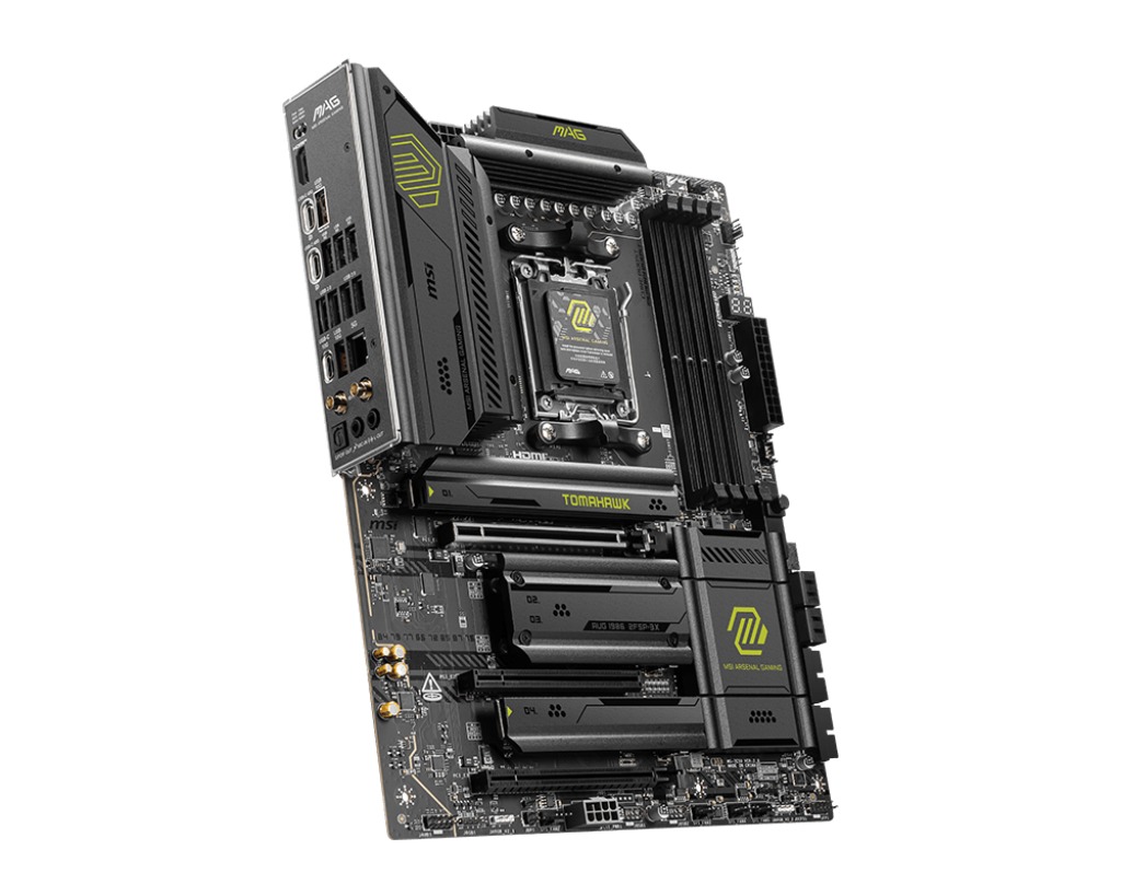 Pllakë amë MSI MAG X870E Tomahawk WiFi, AMD X870E, Socket AM5, ATX, e zezë