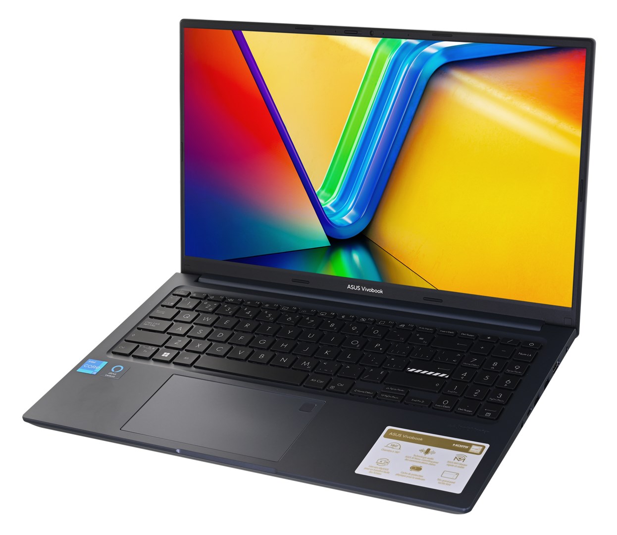 Laptop ASUS VivoBook X1503ZA-CB51-CB, 15.6", Intel Core i5-12500H, 8GB RAM, 512GB SSD, i kaltër