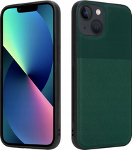 Maskë telefoni OEM Striped për iPhone 7 8 SE 2020, me xham të temperuar, e gjelbër