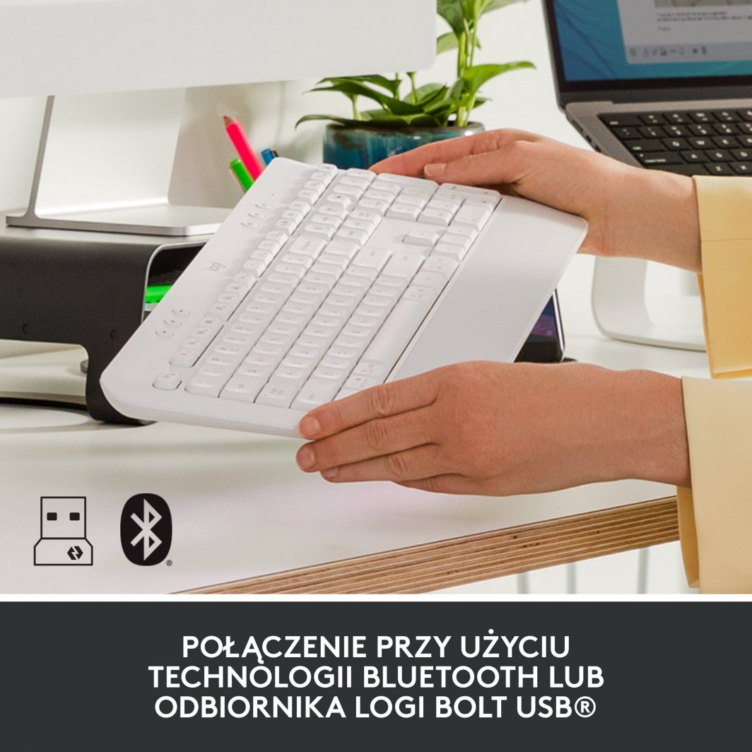 Tastierë Logitech K650 (920-010977), US, e bardhë