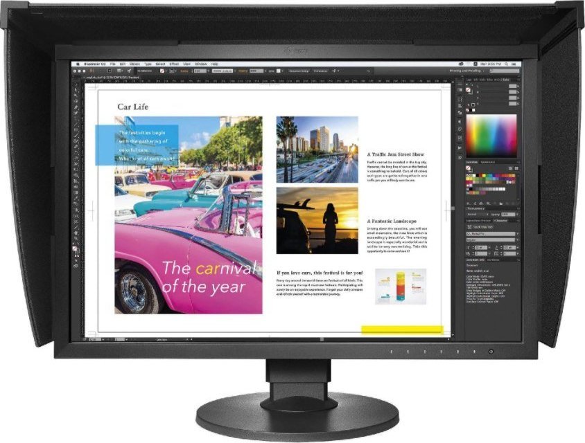 Monitor profesional Eizo ColorEdge CG2700S, 27", 2K WQHD, i zi