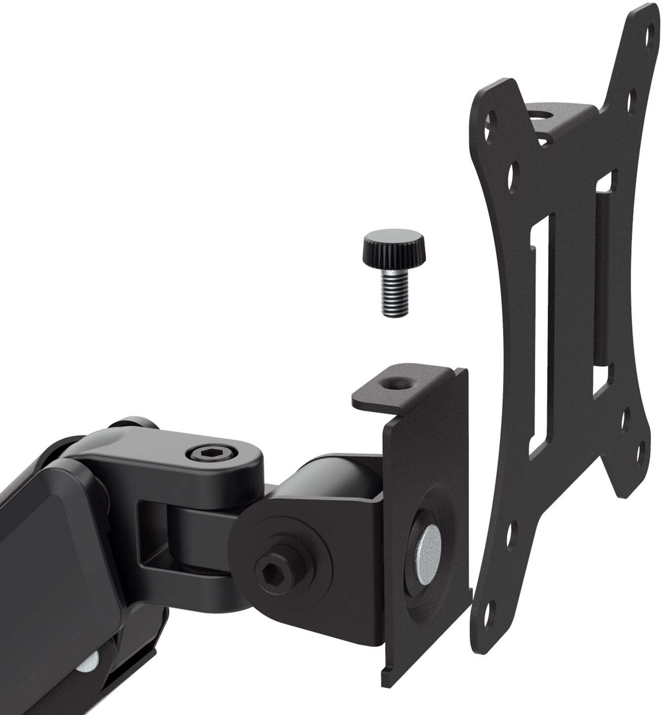 Држач за монитор Maclean MC-133, 17-32\", гасен клип, црн