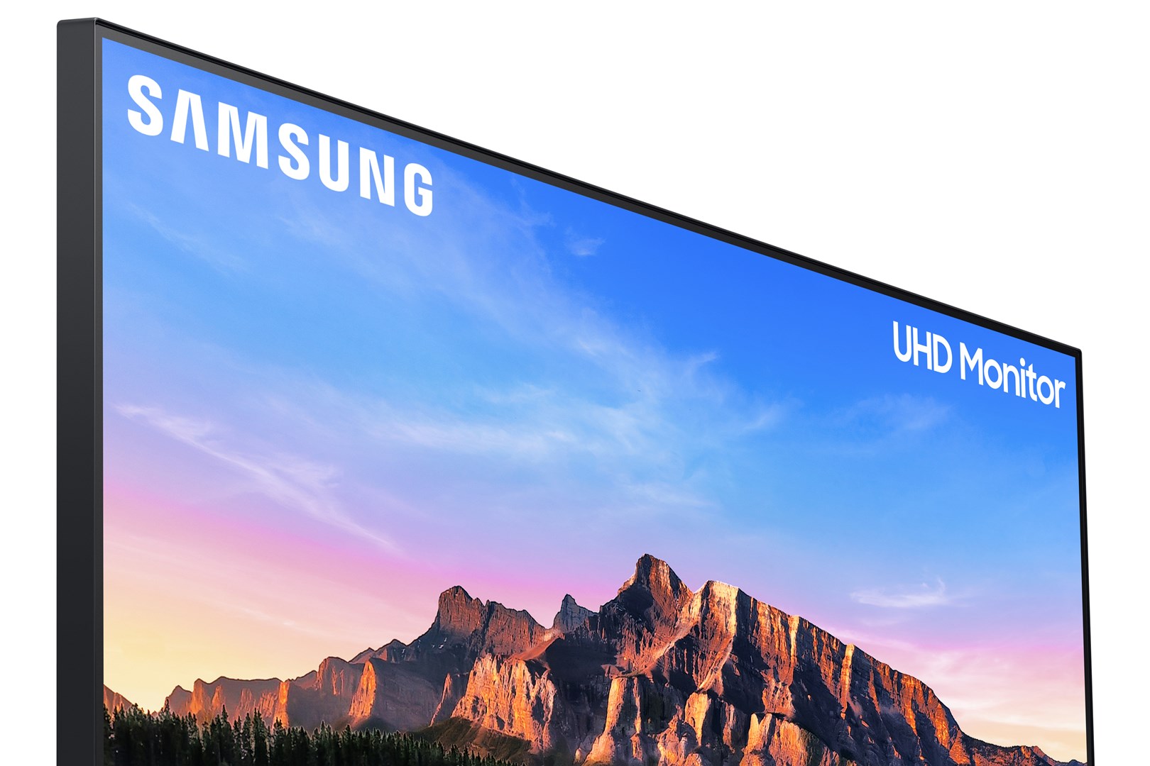 Monitor Samsung U28R550UQP, 28", 3840 x 2160, 4K Ultra HD, 60 Hz, i hirtë