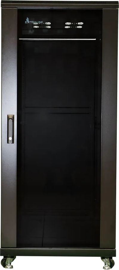 Мрежен кабинет ExtraLink Standing Cabinet 19", 37U, црн