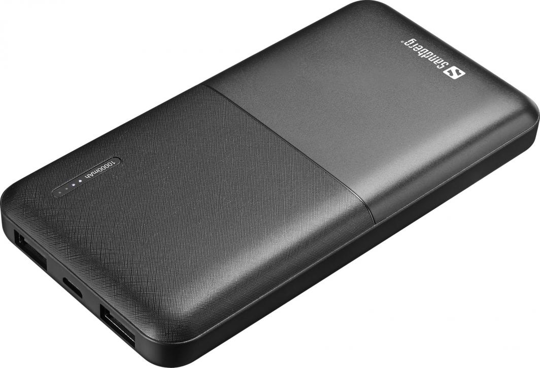 Powerbank Sandberg Saver 10000, црн