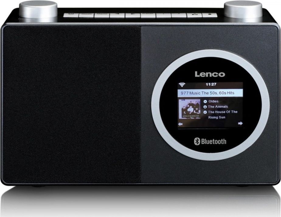 Radio Lenco DIR-70BK, Bluetooth 5.0, e zezë