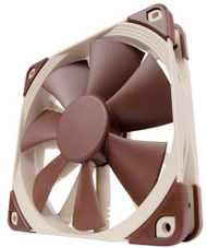 Кулер Noctua NF-F12 PWM, 120 mm, кафеаво - бело