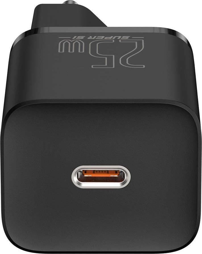 Полнач за ѕид Baseus Super Si BSU3039, 25W, USB C, бел