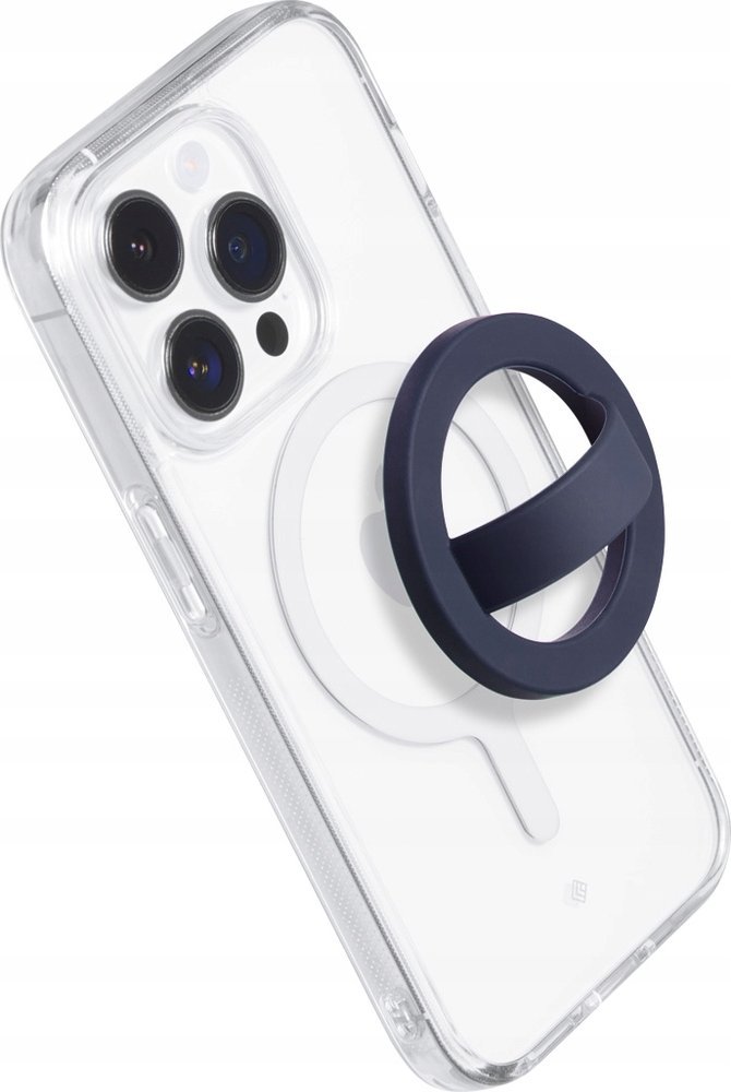 Mbajtëse MagSafe Spigen Caseology Nano Pop, silikon, rrotullim 360°, blu navy