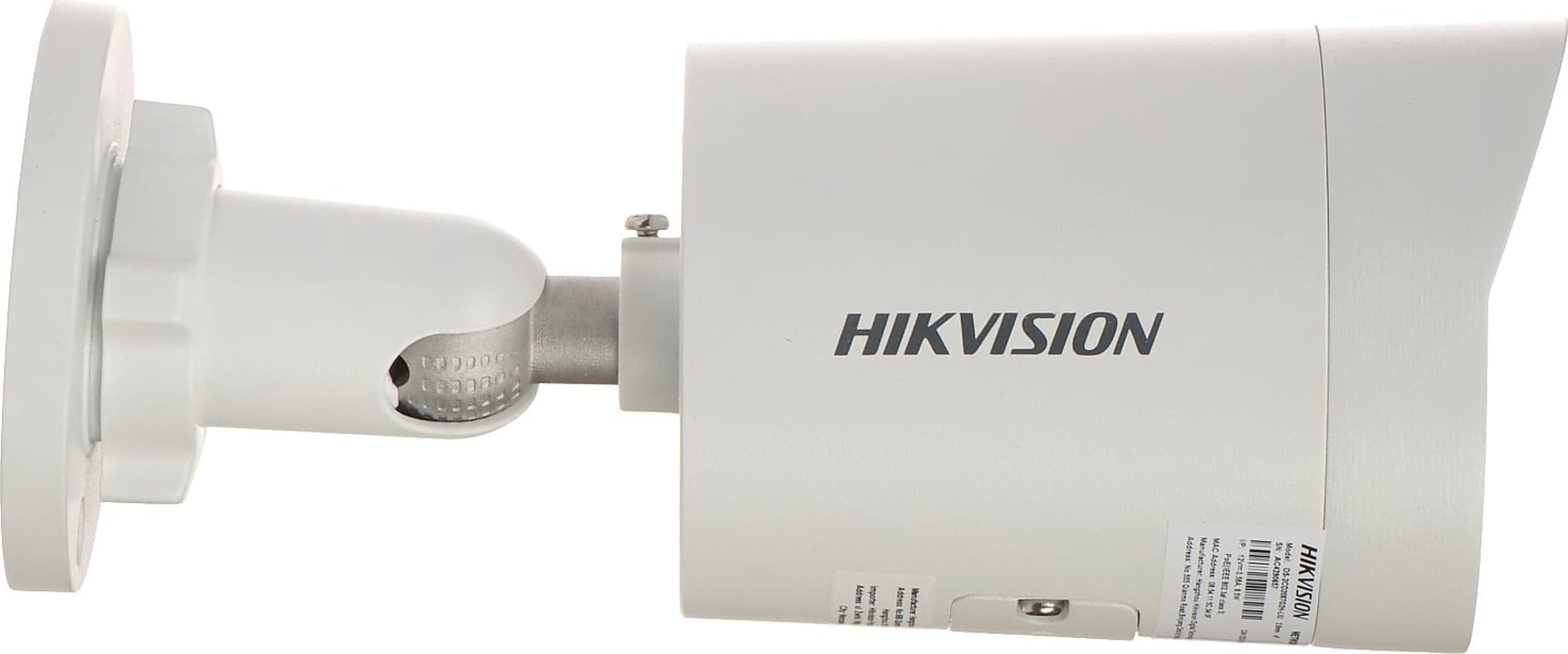 Kamerë IP Hikvision DS-2CD2047G2H-LIU, lentë 4mm, audio e integruar, e bardhë