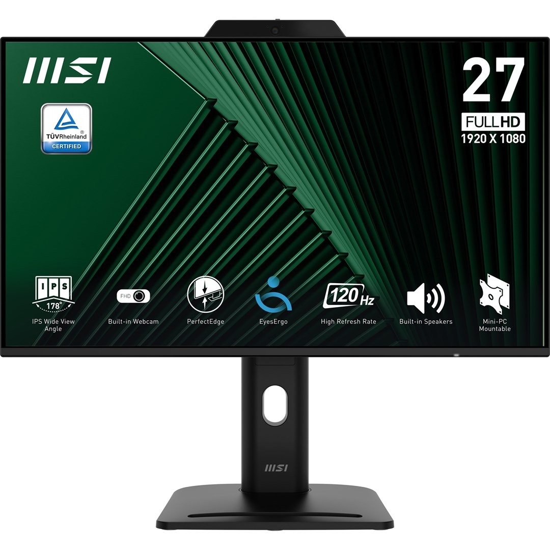 Monitor MSI PRO MP272PMG, 27", Full HD, 120Hz, i zi
