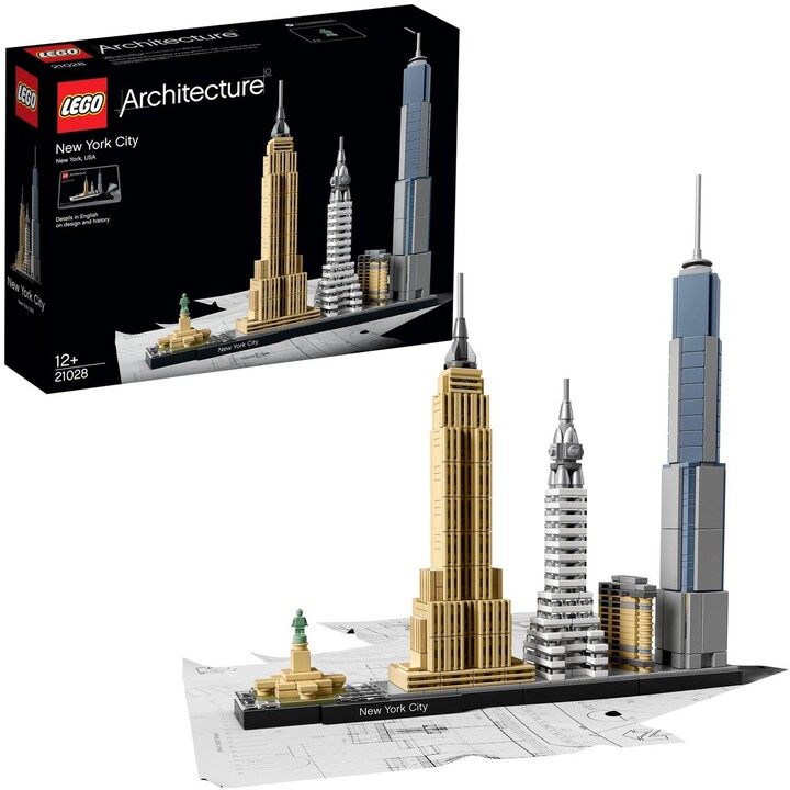Set figurash LEGO Architecture 21028 New York City
