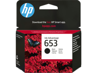 Ngjyrë për printer HP 653, 6 ml, e zezë