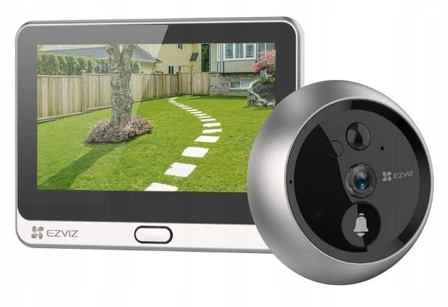 Kamerë dere EZVIZ DP2, 2MP, Wi-Fi, e zezë/e argjendtë