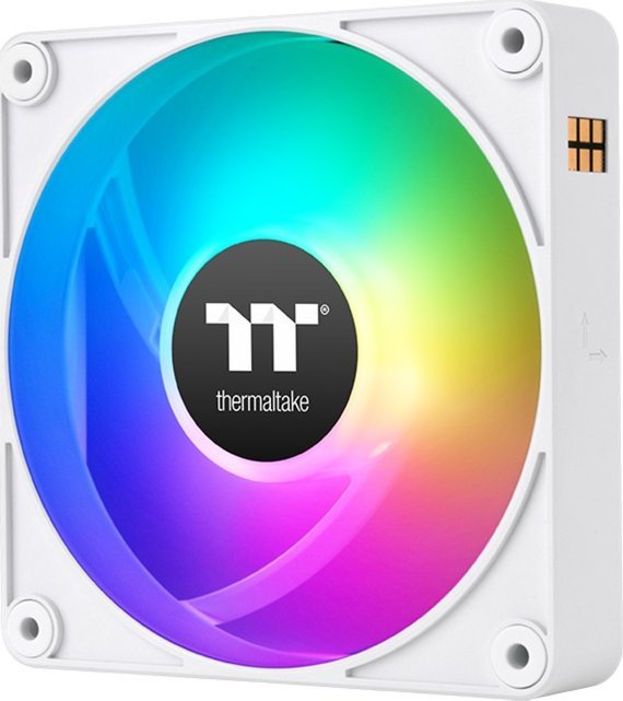 Ventilator PC Thermaltake CT120 EX ARGB Sync, 120mm, set 3 copë, i bardhë