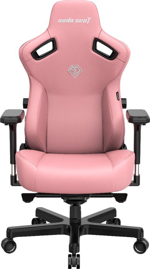 Karrige lojërash AndaSeat Kaiser 3 Series Premium L, ergonomike, rozë krem