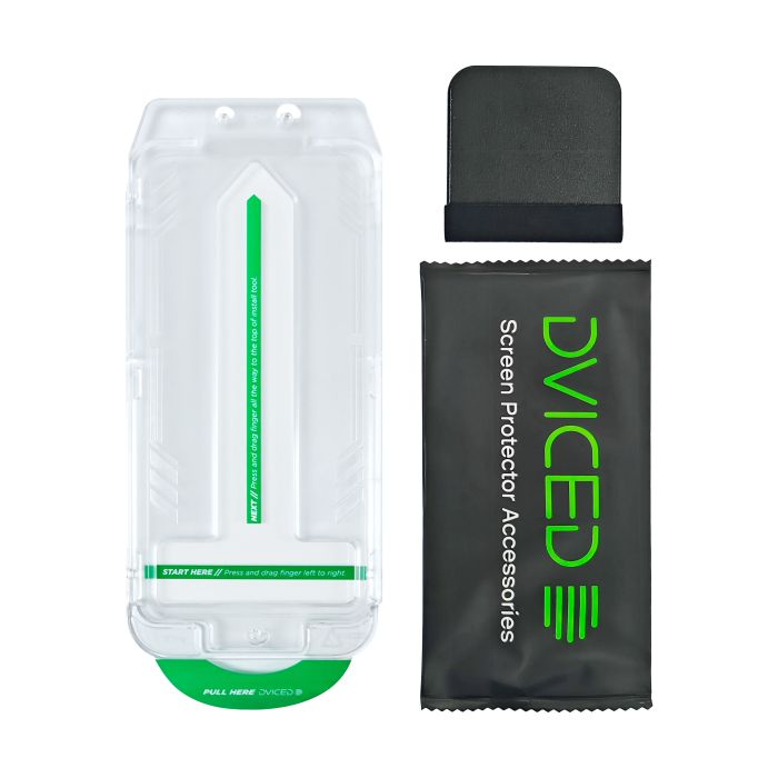 Dviced Tempered Glass Screen Protector For iPhone 17 Pro Max With Dust-Free Applicator