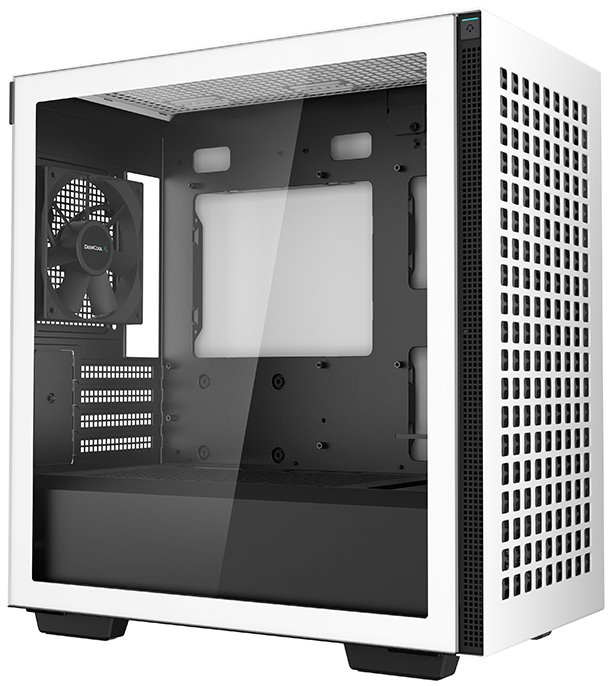 Kasë Deepcool CH370 / MidT / MiniITX, e bardhë