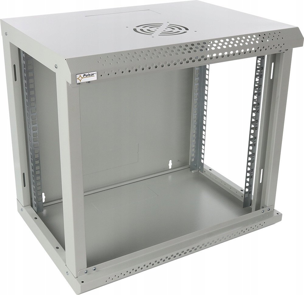Kabinetë muri PULSAR RACK 9U 19", 540x400, gri, RWA954-G