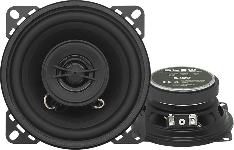 Звучници за автомобил Blow 30-601, 4\", 100W, коаксијални, црни