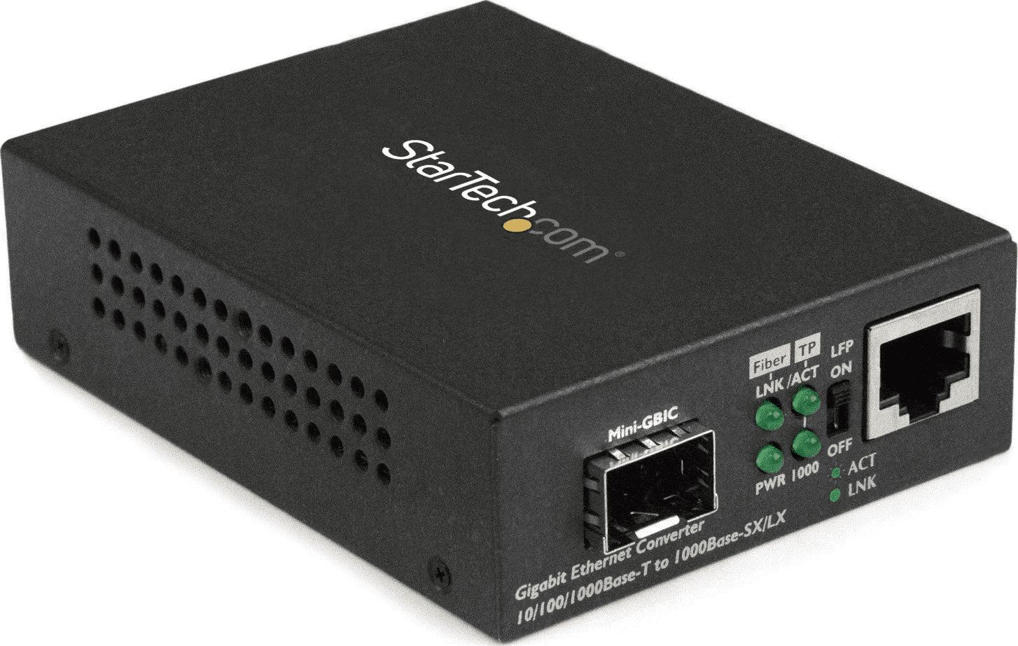 Konvertues për media StarTech Fiber MCM1110SFP