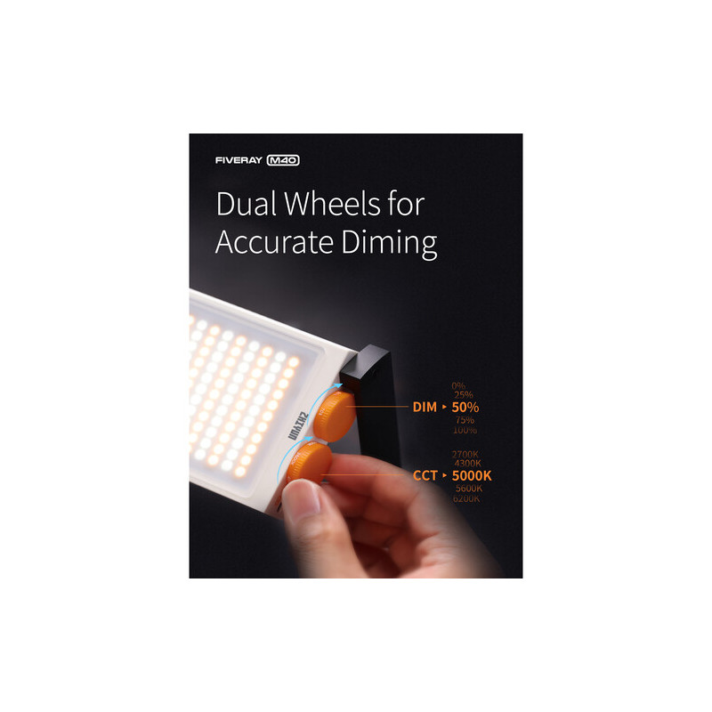 Zhiyun FIVERAY M40 Pocket LED Light