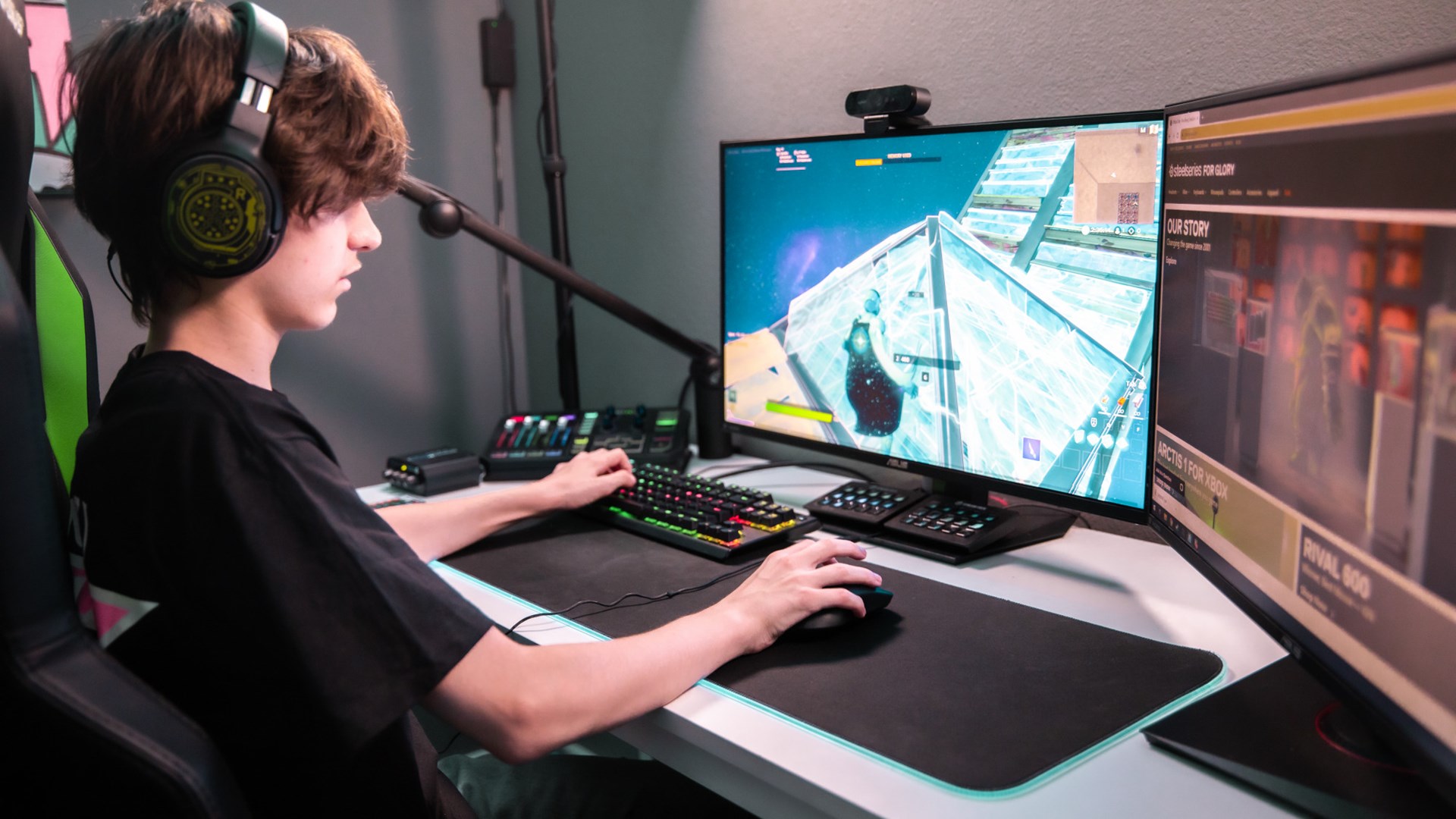 Maus lojërash SteelSeries Rival 3 Wireless, TrueMove Air, i zi