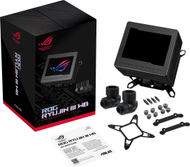 Bllok uji për ftohës ASUS ROG Ryujin III WB, Asetek, 3.5” LCD, i zi