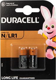 Bateri alkaline Duracell MN9100 LR1, 1.5V, paketim 2 copë