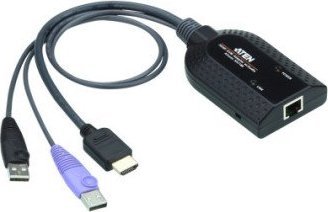 Kabllo adapter KVM Aten KA7188, USB HDMI, Virtual Media