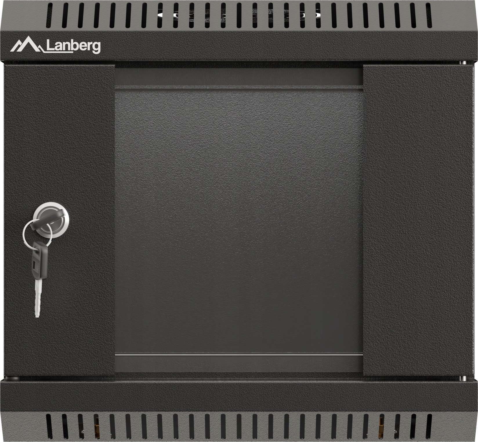 Kabinet rrjeti Lanberg Rack 19" 9U, 600x450, derë e perforuar, gri