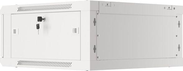 Lanberg WF01-6604-10S Ѕиден Rack Кабинет 19", 4U, Сив