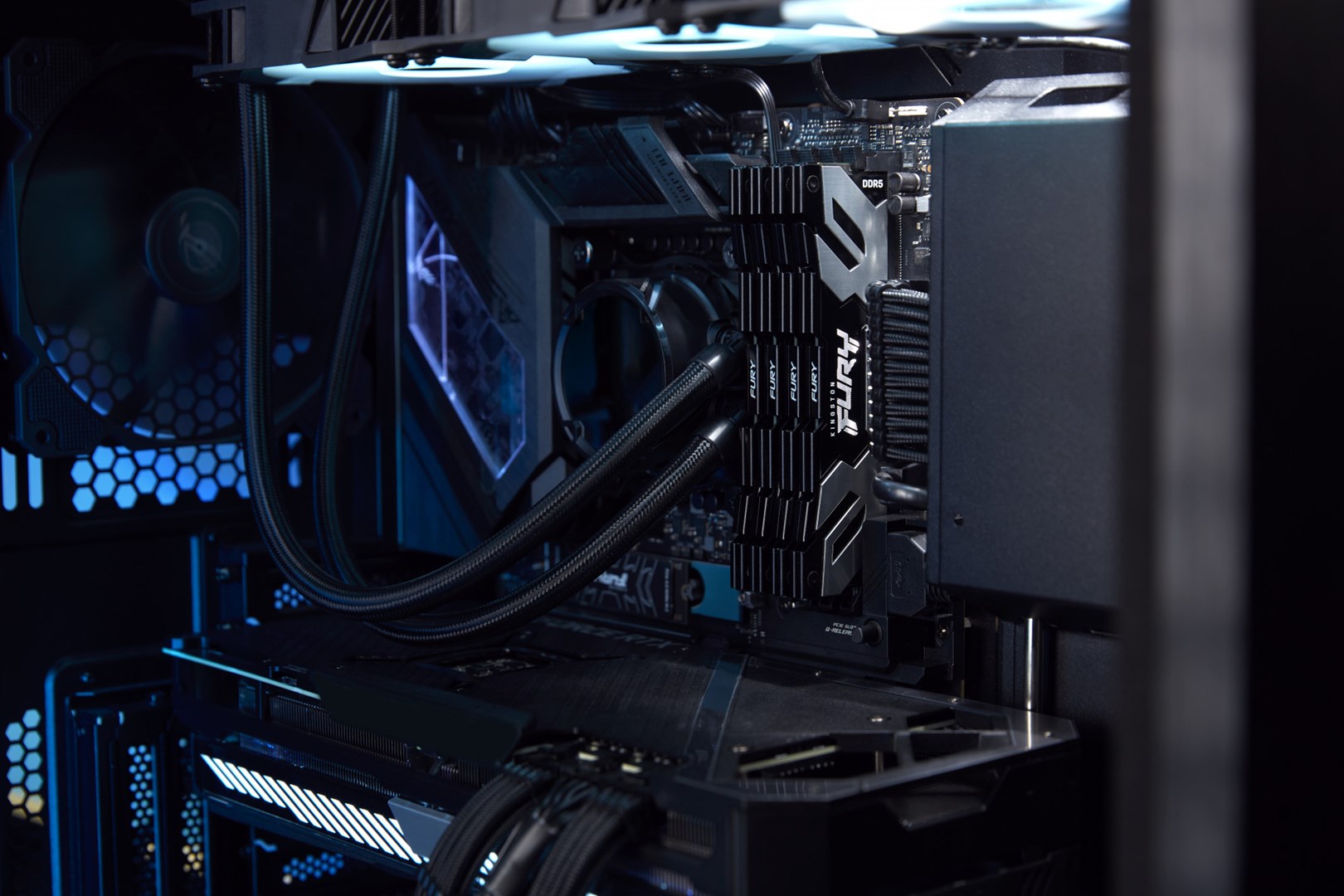 Memorie RAM Kingston FURY 24GB 7200MT/s DDR5 CL38 DIMM Renegade Silver XMP