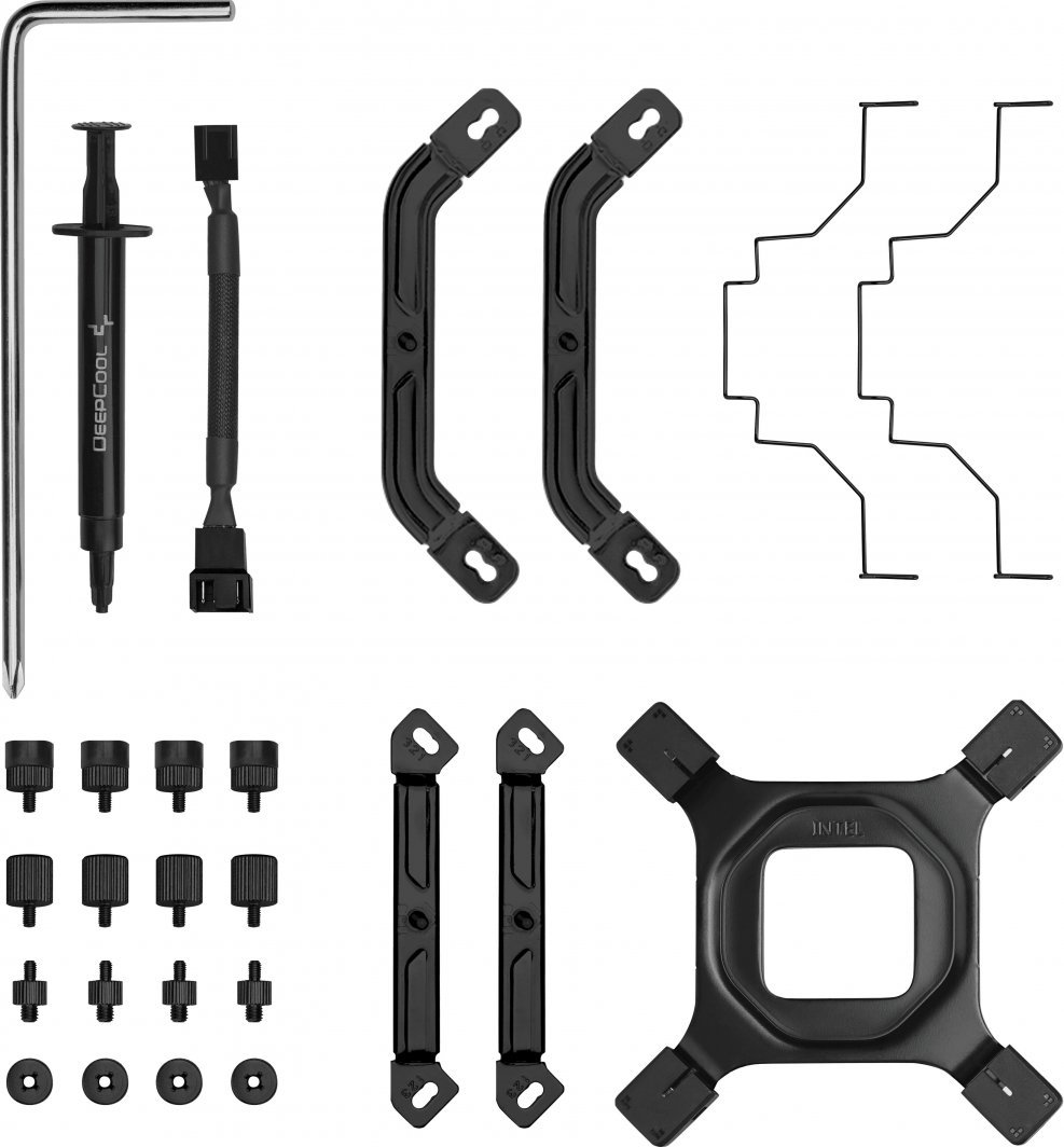 Ftohës për procesor Deepcool AK500 Zero Dark, i zi