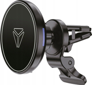 Mbajtës magnetik për veturë YENKEE YSM 615, me kupë vakumi, i zi