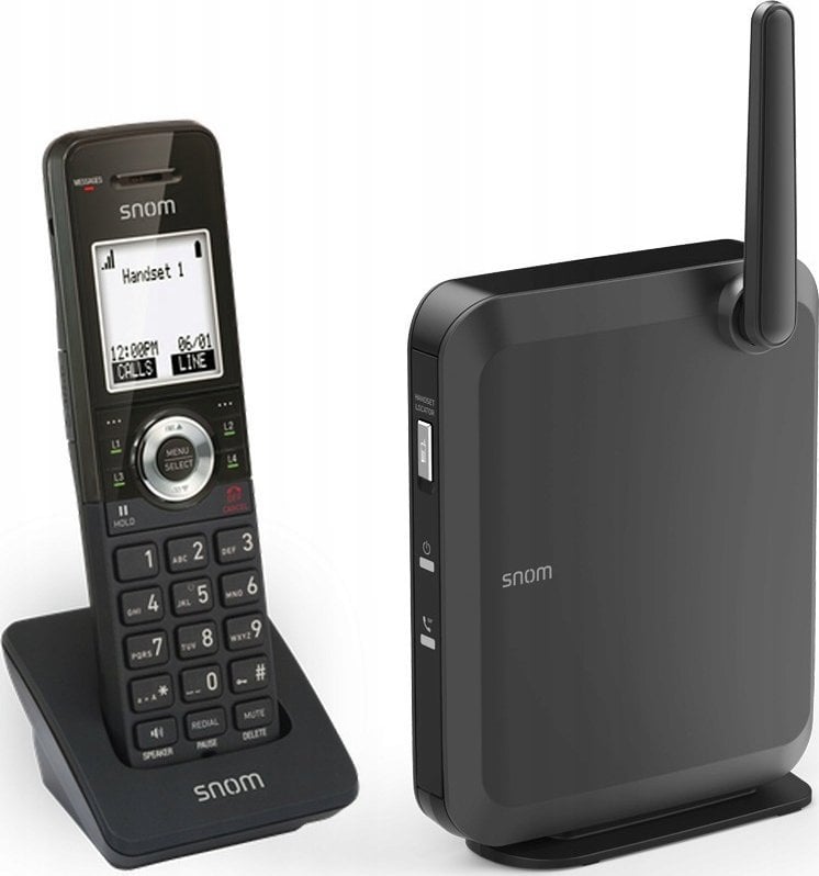 Telefon pa tel Snom 110 SC DECT Bundle, Caller ID, VoIP, i zi