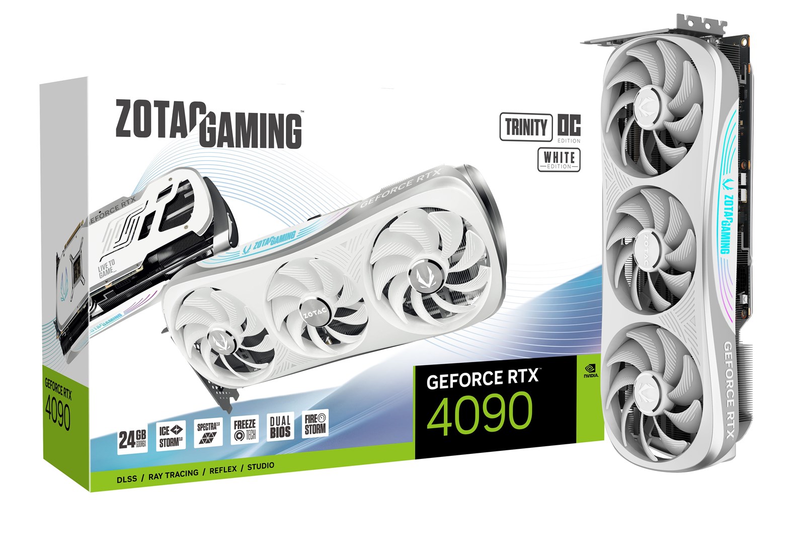 Kartë grafike Zotac NVIDIA GeForce RTX 4090, OC, 24 GB GDDR6X