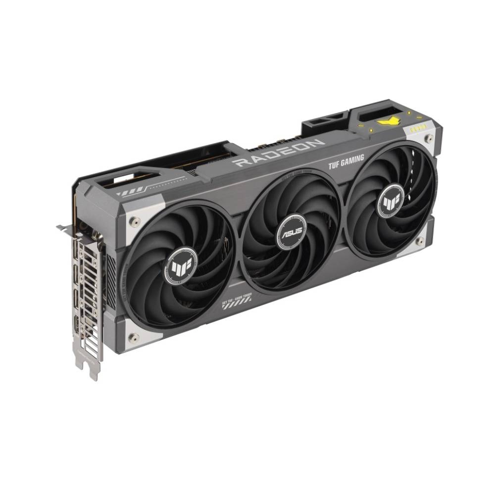 Kartë grafike ASUS TUF Gaming Radeon RX 9070 XT, 16GB GDDR6, PCIe 4.0, e zezë