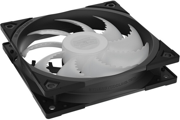 Ventilatorë SilentiumPC Fluctus 120 PWM ARGB, 3x120mm
