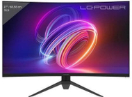 Monitor i lakuar gaming LC-Power LC-M27FC, 27", VA, i zi