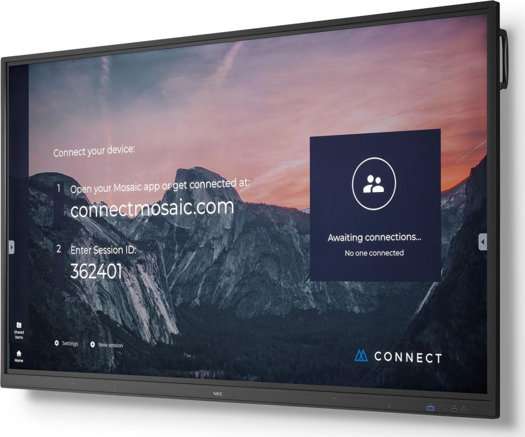 Monitor NEC MultiSync CB651Q-2 (60005410), 65", UHD 4K, i zi