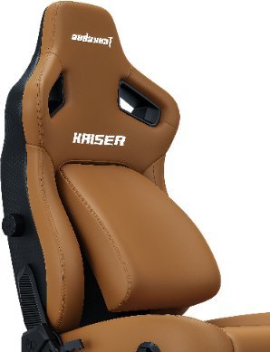 Гејминг столица AndaSeat Kaiser 4 Series L, премиум кожа, потпора за слабините, кафеава Bentley