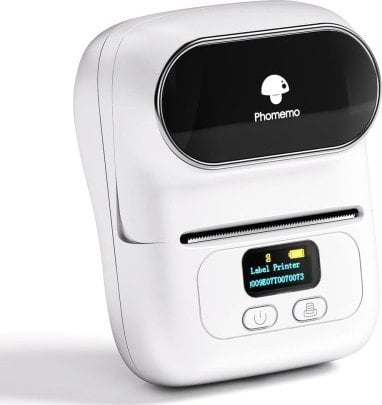 Printer etiketash Extralink Mini, portativ, i bardhë