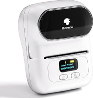 Принтер за етикети Extralink Mini, пренослив, бел