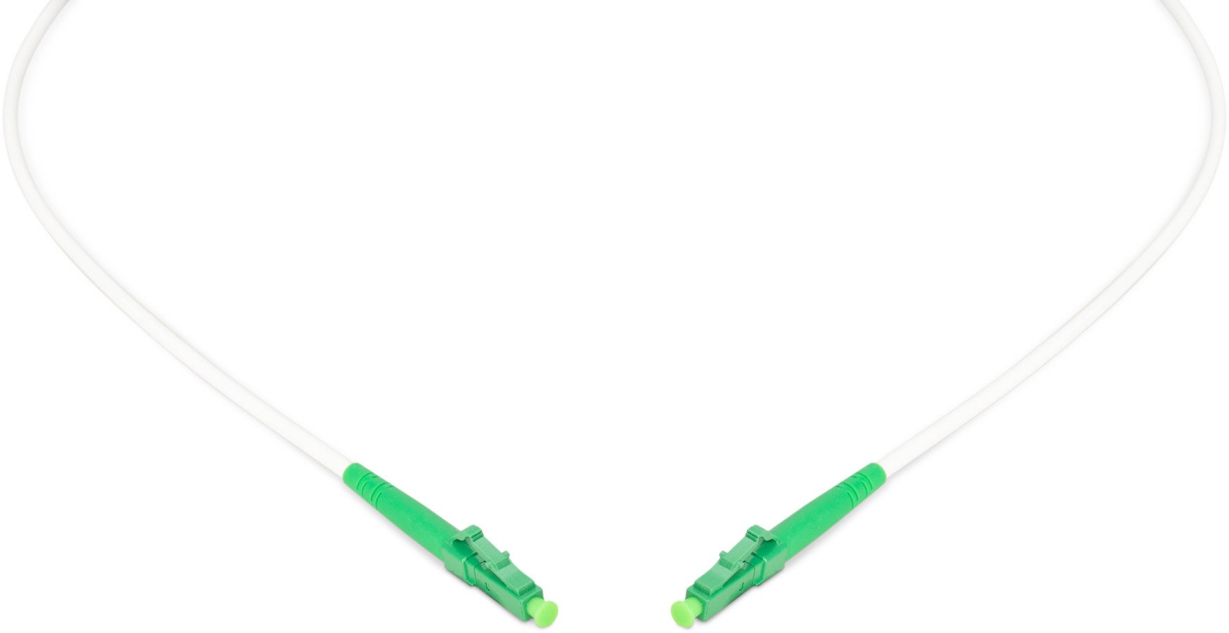 Kabllo fibër optike Digitus Steel Armored, simplex, singlemode LC, e verdhë