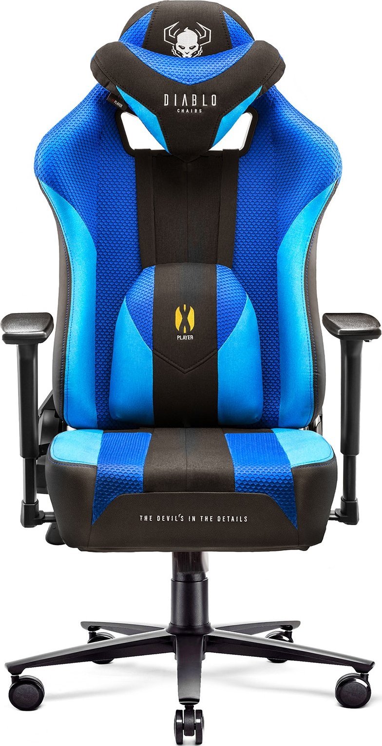 Karrige gaming King Diablo X-Player 2.0 Frost, ergonomike, e zezë