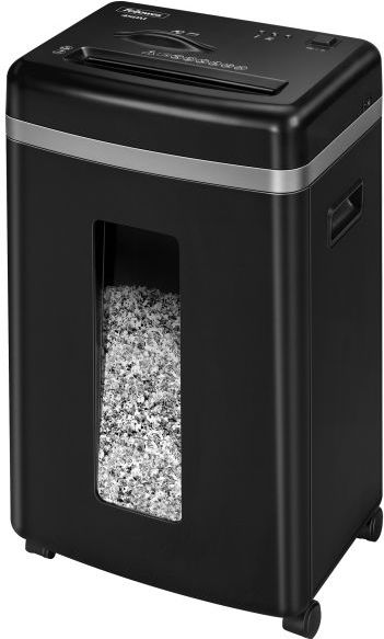 Makina për grirje dokumentesh Fellowes 450M, 22L, MicroShred, e zezë